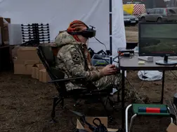 Russian drone barrage kills four in east Ukraine