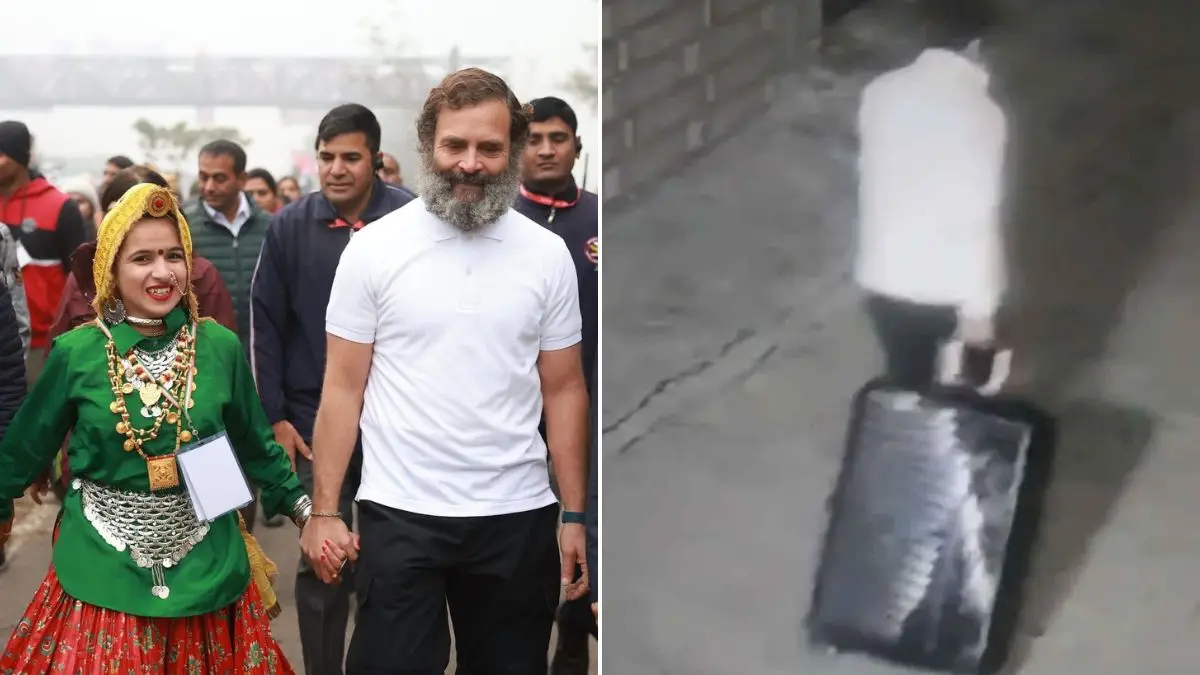 Himani Narwal murder: CCTV video emerges of accused carrying Congress worker's body stuffed in suitcase