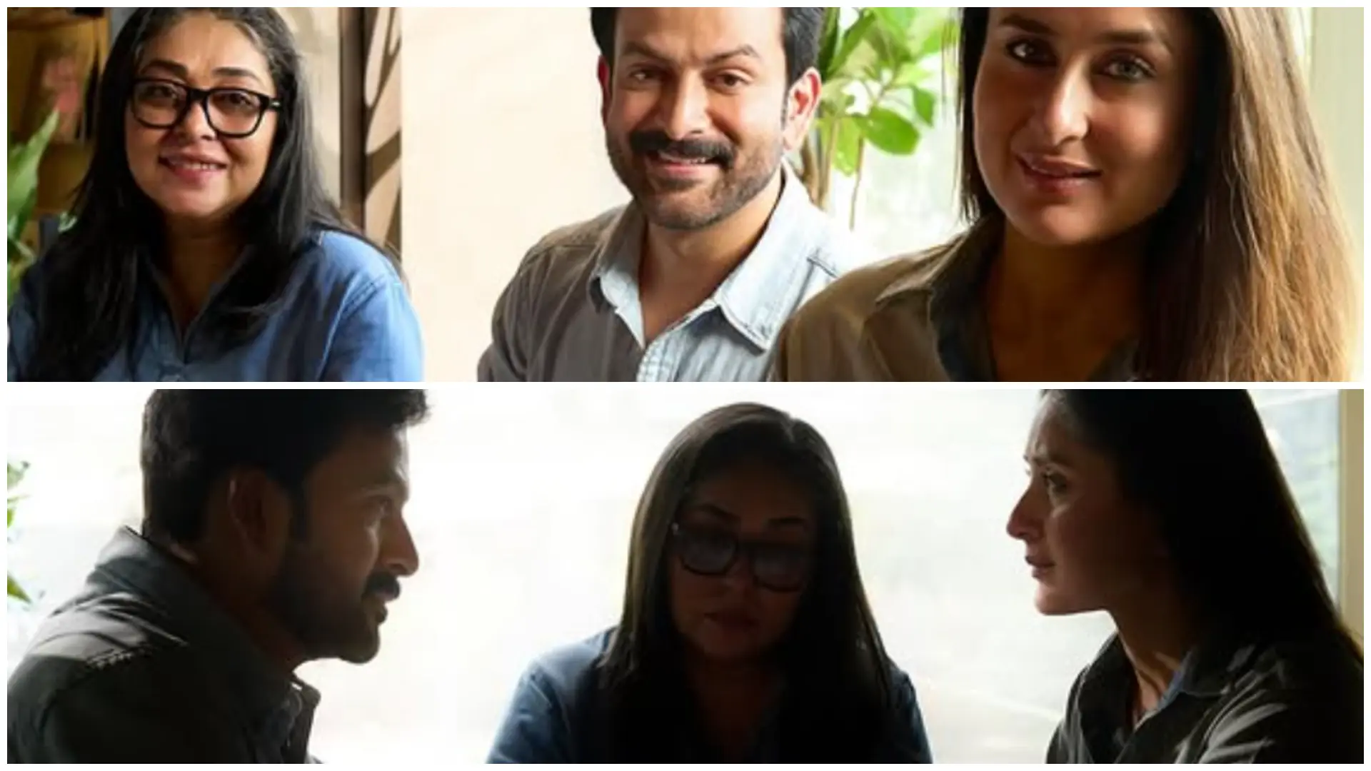 Daayra: Prithviraj Sukumaran hangs out with Kareena Kapoor and Meghna Gulzar ahead of filming