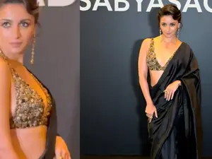 Beauty in Black! Alia Bhatt looks elegant at Sabyasachi 25-year runway show