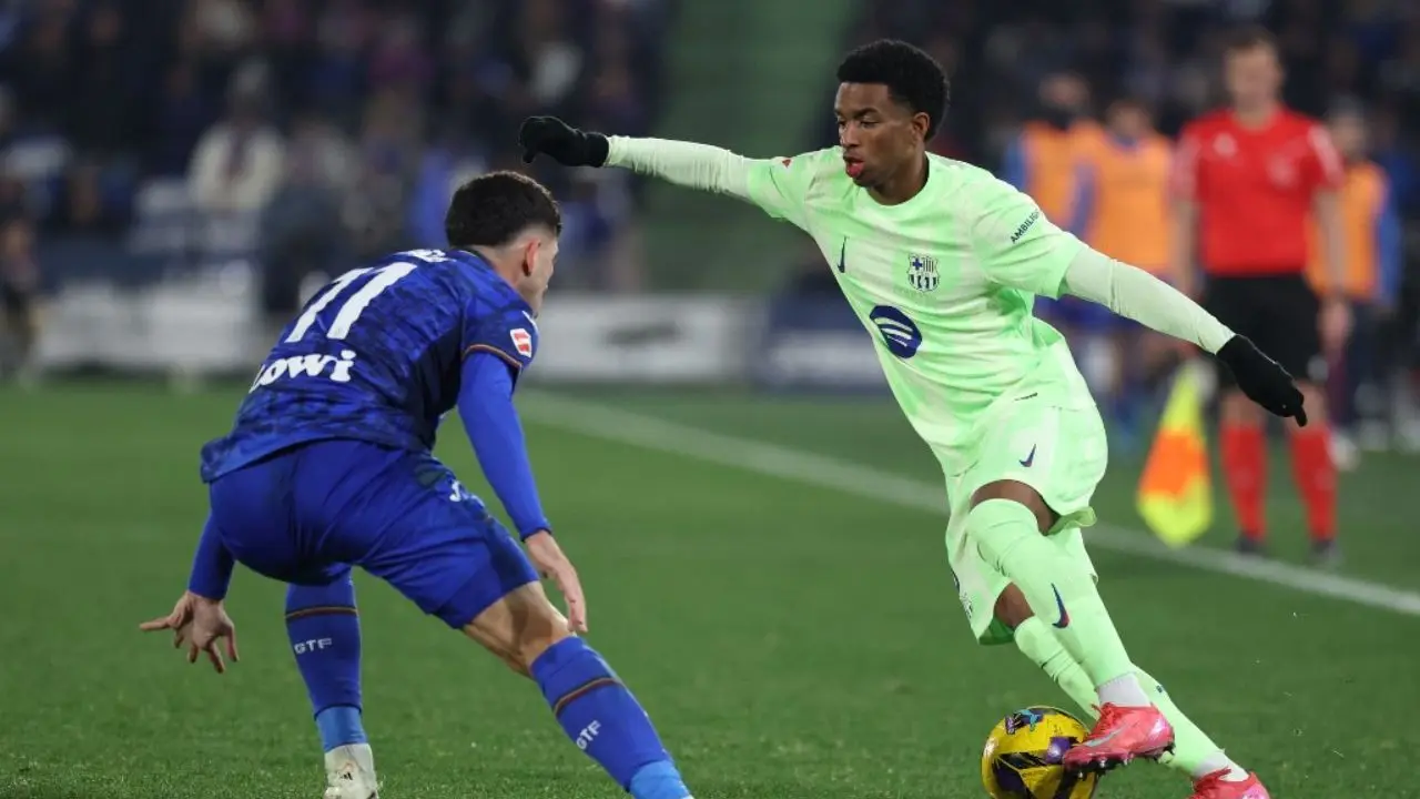 Barcelona fullback Balde complains of racist abuse in Getafe draw