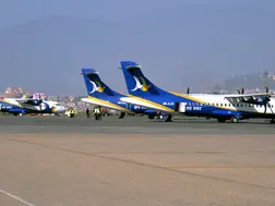 Nepal passenger aircraft with 76 on board makes emergency landing following 'flame out' in engine