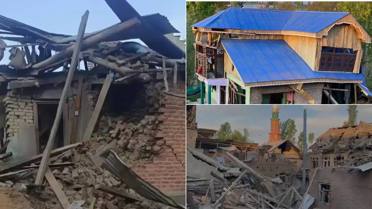 Pahalgam attack: Houses of 3 active terrorists demolished in south Kashmir, counter-terror operations underway
