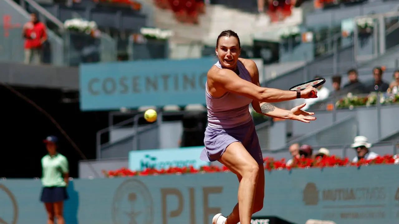 Sabalenka kicks off her third Madrid Open title quest with straight-set win