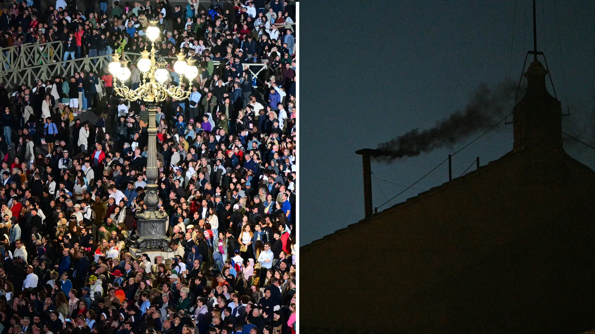 Black smoke emerges as cardinals fail to elect new pope on day one of secret conclave: What happens next?