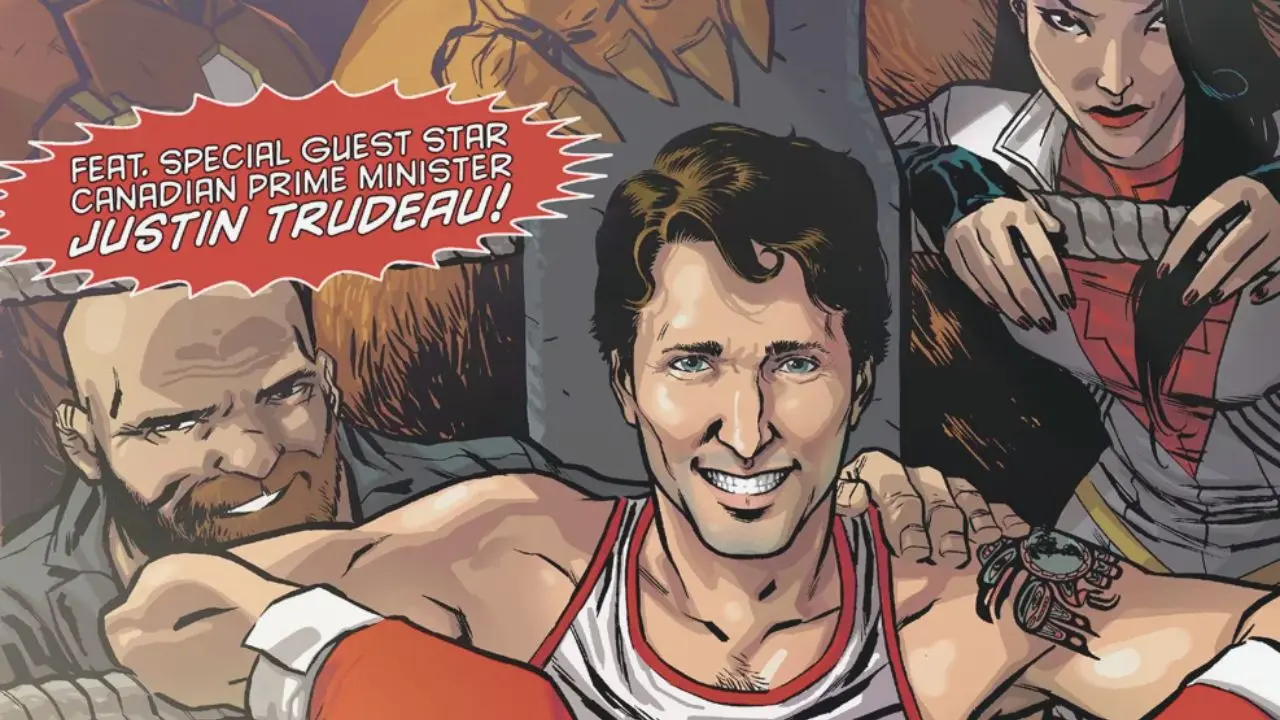 When Justin Trudeau played action hero for Marvel Comics