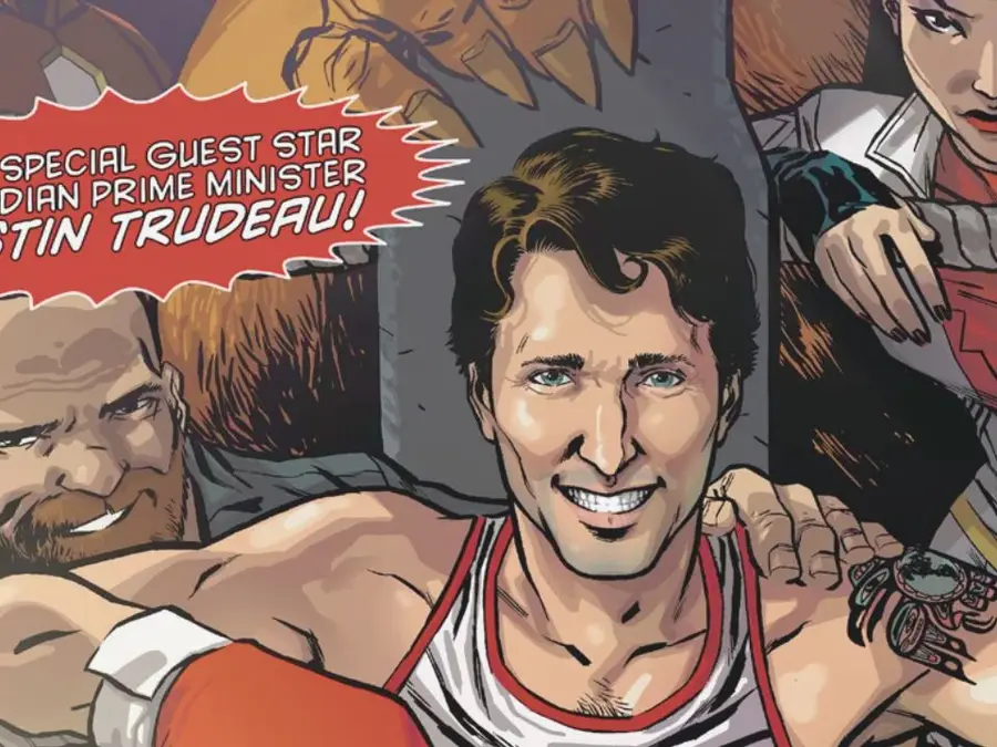 When Justin Trudeau played action hero for Marvel Comics