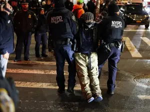 Hundreds protest against Trump's trans policy in New York