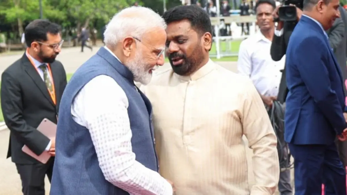 India, Sri Lanka ink key defence pact after PM Modi's meeting with President Dissanayaka