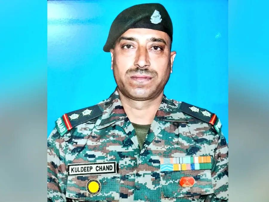 Indian army pays tribute to 'braveheart' JCO Kuldeep Chand killed in Kishtwar counter-terrorism operation