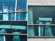 Indians among 300 US deportees held in Panama hotel, some migrants seen pleading for help from window