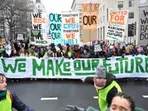 People's March highlights: Protest kicks off in Washington DC, chanting 'Stand up, rise up!’
