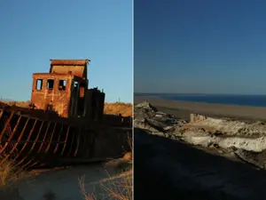 Severely damaged North Aral freshwater sea brought back to life, water volume almost doubles