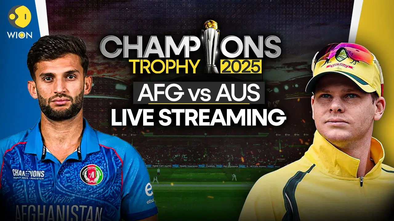 AFG vs AUS LIVE Streaming OTT | Champions Trophy 2025 Live streaming, match details, squad, and how to watch online AFG vs AUS LIVE Streaming OTT | Champions Trophy 2025 Live streaming, match details, squad, and how to watch online