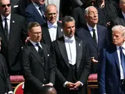 Handshake and death stare: Curious case of two pictures of Trump and Macron in Pope Francis' funeral | Watch