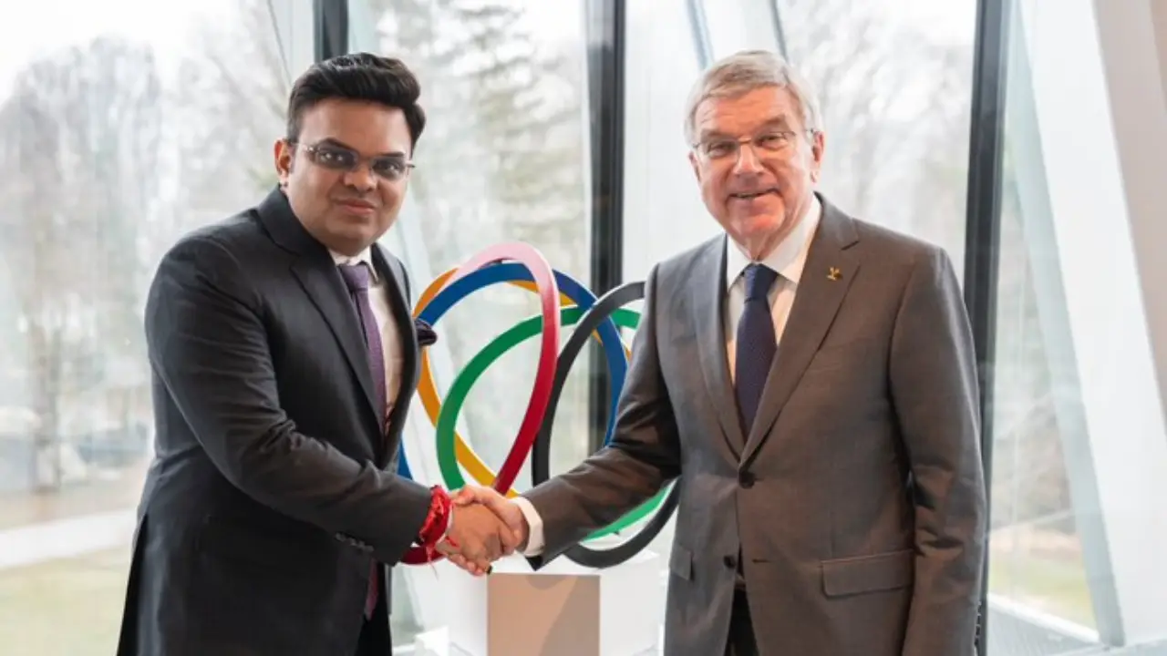 As cricket eyes Olympic return, ICC Chairman Jay Shah meets IOC President Thomas Bach in Lausanne