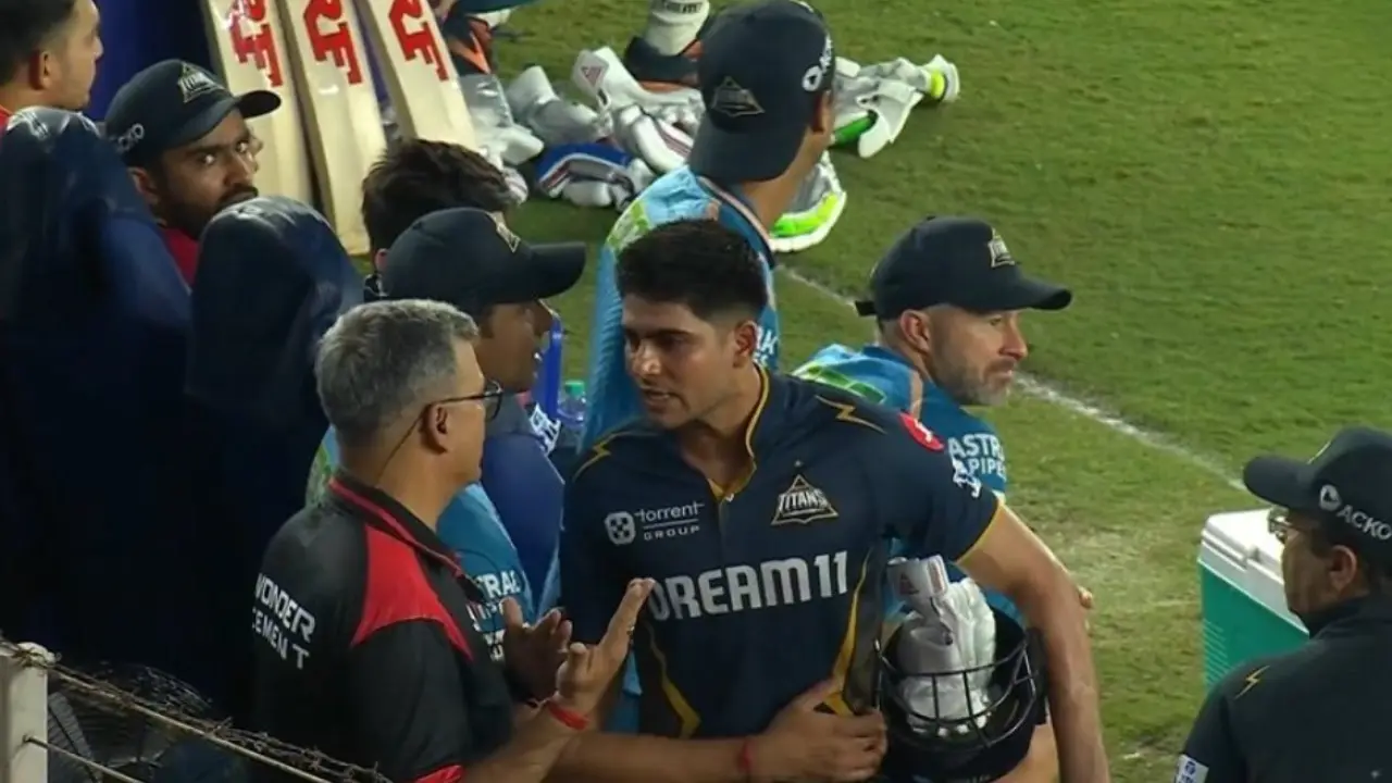IPL 2025: Shubman Gill gets into heated argument with fourth umpire after controversial run out decision - Watch