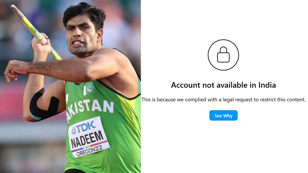 Pahalgam terror attack: Pakistan javelin thrower Arshad Nadeem's Instagram account blocked in India