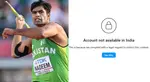 Pahalgam terror attack: Pakistan javelin thrower Arshad Nadeem's Instagram account blocked in India