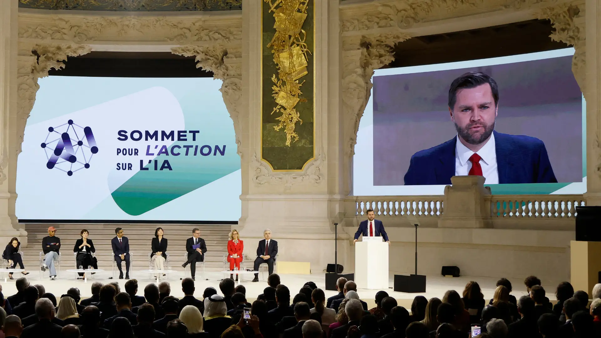 'Cheap tech': JD Vance warns against AI deals with 'authoritarian regimes' in a jab at China at Paris Summit