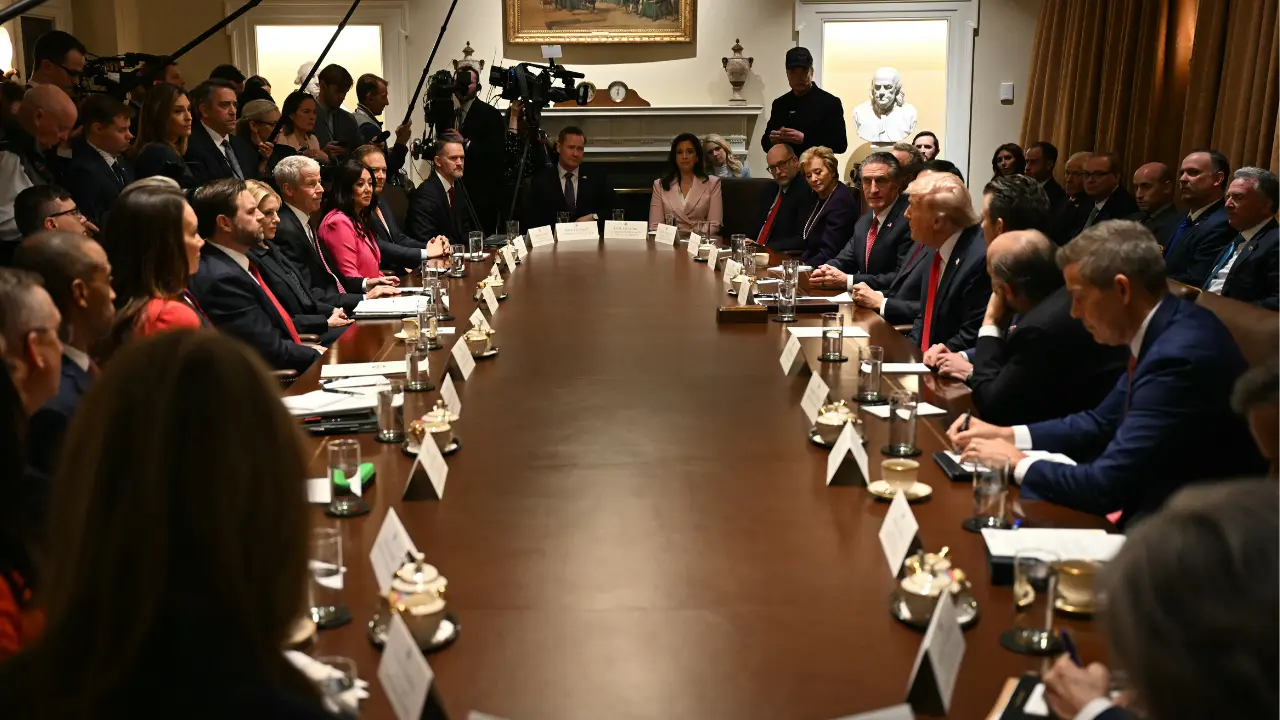 Confidence in nation at 'all-time high': 10 key takeaways from Trump's first official cabinet meeting