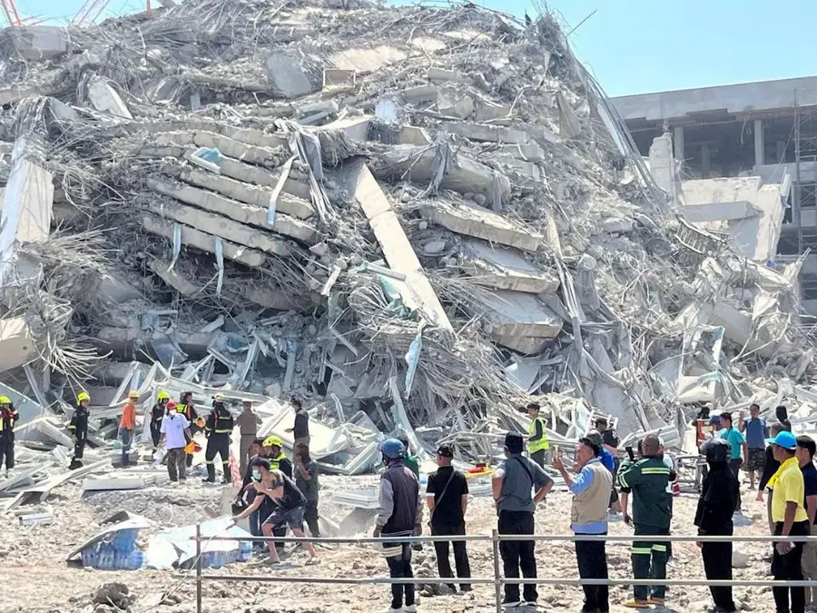 A tear, a sniffle, a cry: Eid prayers offered amid devastation in earthquake-hit Myanmar