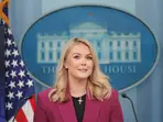 BTS OUT! What Trump's press secretary Karoline Leavitt does before facing reporters. WATCH