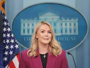 BTS OUT! What Trump's press secretary Karoline Leavitt does before facing reporters. WATCH