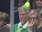 Is all okay Will Ferrell"? Fans question as actor dresses up as Elf for a hockey game