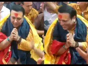 Govinda visits Ujjain's Mahakaleshwar Jyotirlinga Temple, offers prayers