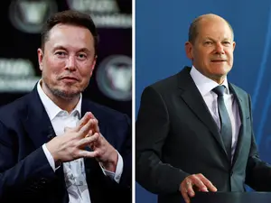 Following Scholz's remarks about Musk at WEF, billionaire calls German chancellor 'Oaf Schitz'