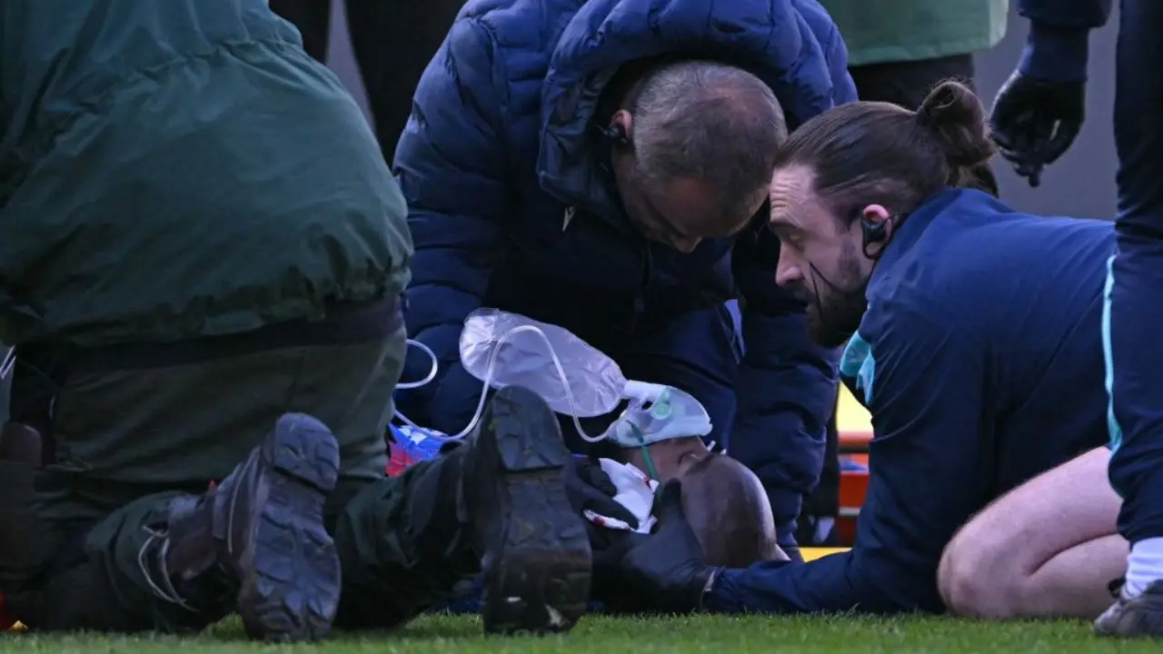 FA Cup: Crystal Palace's Mateta gets 25 stitches after 'reckless' kick to head