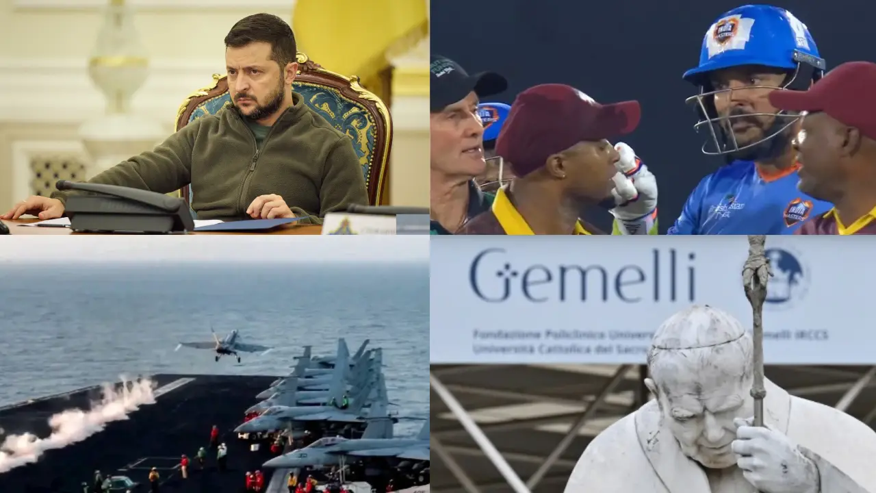 Morning news brief: Houthi rebels attack US ships again; Pope Francis new photo out, and more