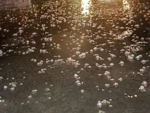 'Holika Dahan' celebrations affected as hailstorm and rain hits parts of Delhi-NCR