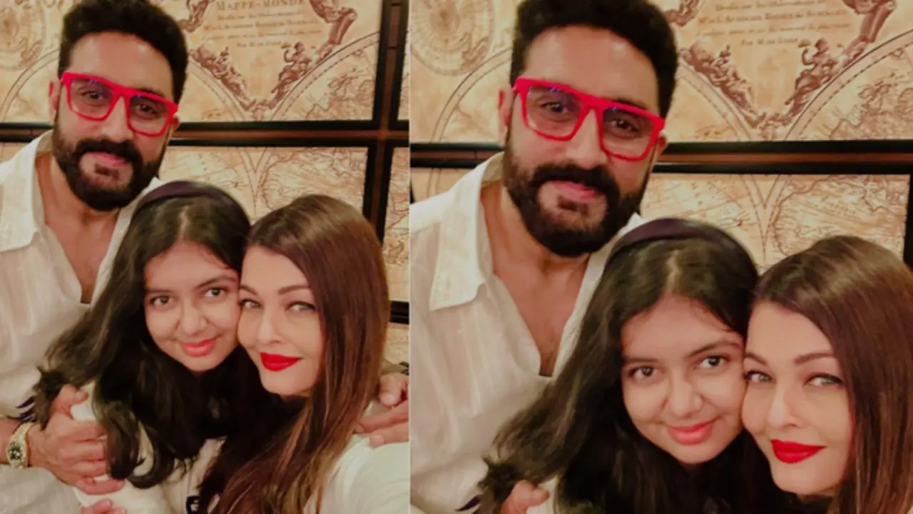 Aishwarya Rai Bachchan shuts down rift rumours with sweet pic with Abhishek and Aaradhya on 18th wedding anniversary