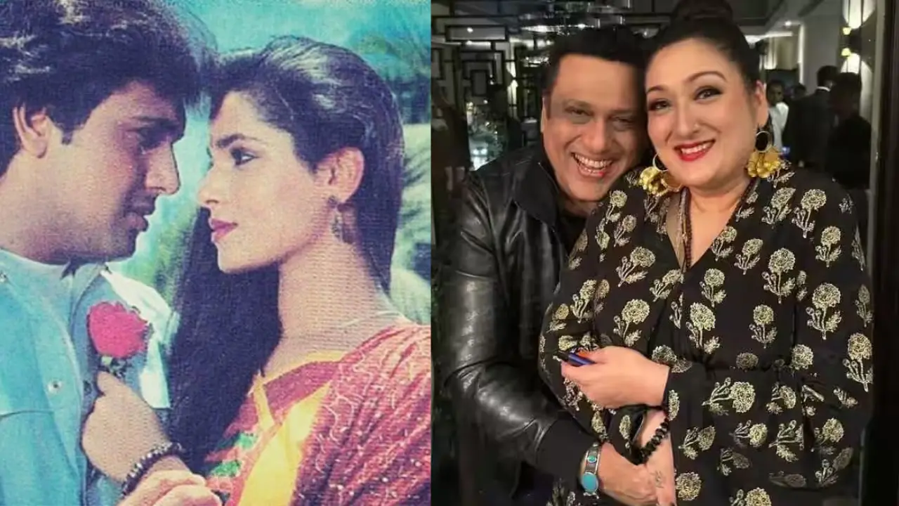 Govinda looks unfazed in his first appearance since news of divorce with  Sunita Ahuja, blows kisses at the media, image size:1280x720