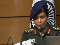 ‘No military installation targeted, no civilian casualties reported,’ says Col Sofia Qureshi during Operation Sindoor briefing