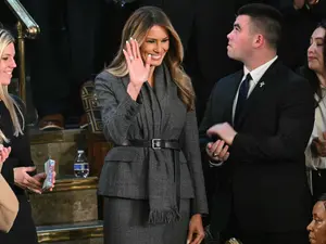Melania Trump's style turns heads as she wears Dior blazer at joint speech to Congress. Know its worth