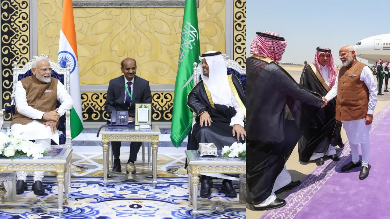 PM Narendra Modi in Saudi Arabia