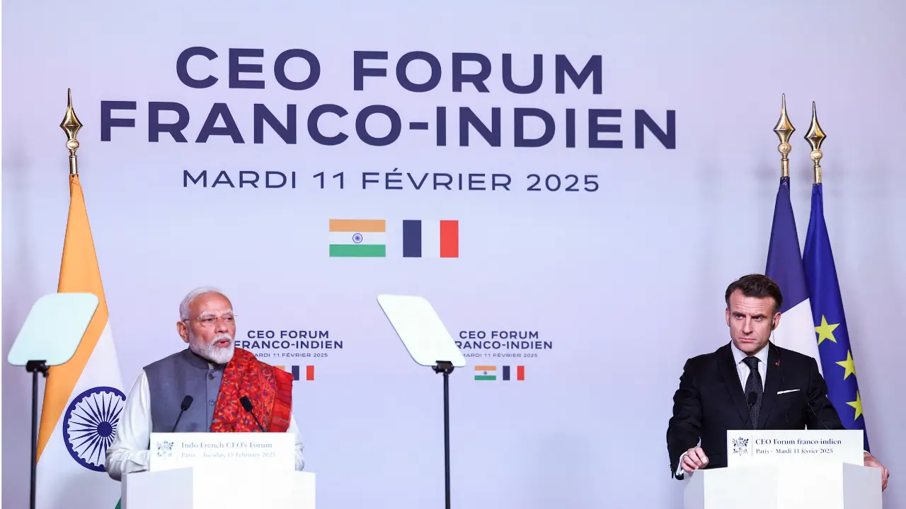 'Confluence of best business minds of India, France': PM Modi at CEOs Forum in Paris