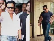Saif Ali Khan and Kareena Kapoor walk out together after stabbing incident  | Watch