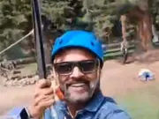 New video shows man unknowingly records deadly Pahalgam terror attack while ziplining