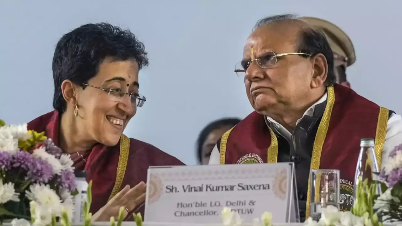 Delhi L-G VK Saxena felt ‘hurt’ on AAP chief Kejriwal calling Atishi ‘temporary CM’ Delhi L-G VK Saxena felt ‘hurt’ on AAP chief Kejriwal calling Atishi ‘temporary CM’