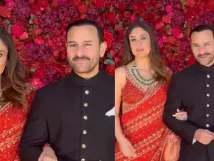 Royals! Kareena Kapoor and Saif Ali Khan exude elegance at Aadar Jain and Alekha's wedding