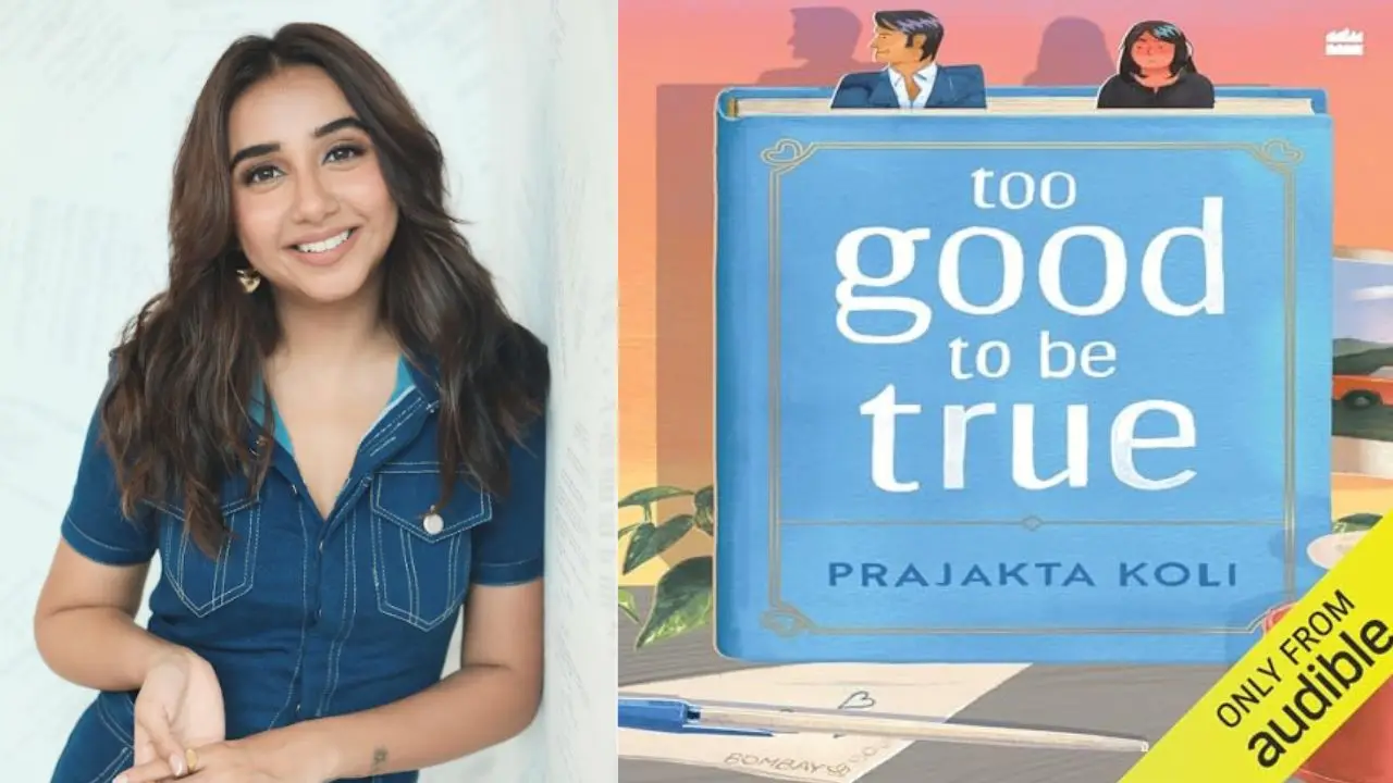 Interview| Prajakta Koli: 'I have 100% been hopelessly romantic for years' as she spoke about audiobook Too Good To Be True