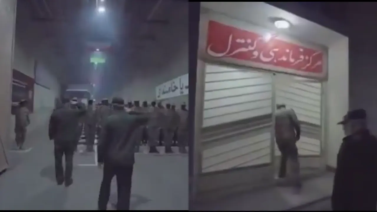 Iran TV shows missile base after paramilitary march against 'threats'. Watch video Iran TV shows missile base after paramilitary march against 'threats'. Watch video