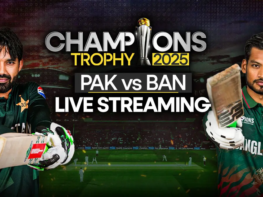 Pakistan vs Bangladesh Champions Trophy 2025: Live streaming, match details, squad, and how to watch online