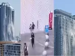Myanmar earthquake | Terrifying moment infinity pool spills over into street, sweeping people away in China’s Yunnan. Watch