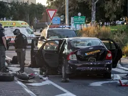 At least 12 injured after car rams into pedestrians in 'terror attack' in Israel