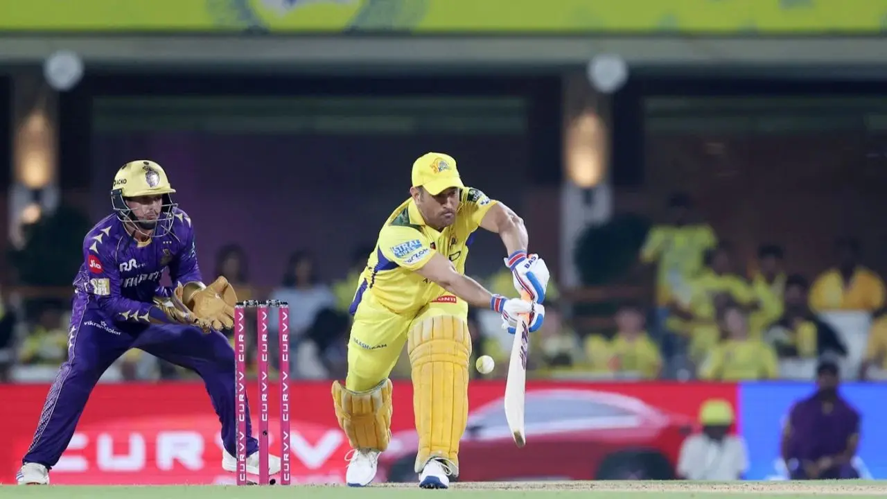 IPL 2025: MS Dhoni’s dismissal sparks debate as CSK captain falls cheaply to old foe Narine - Watch